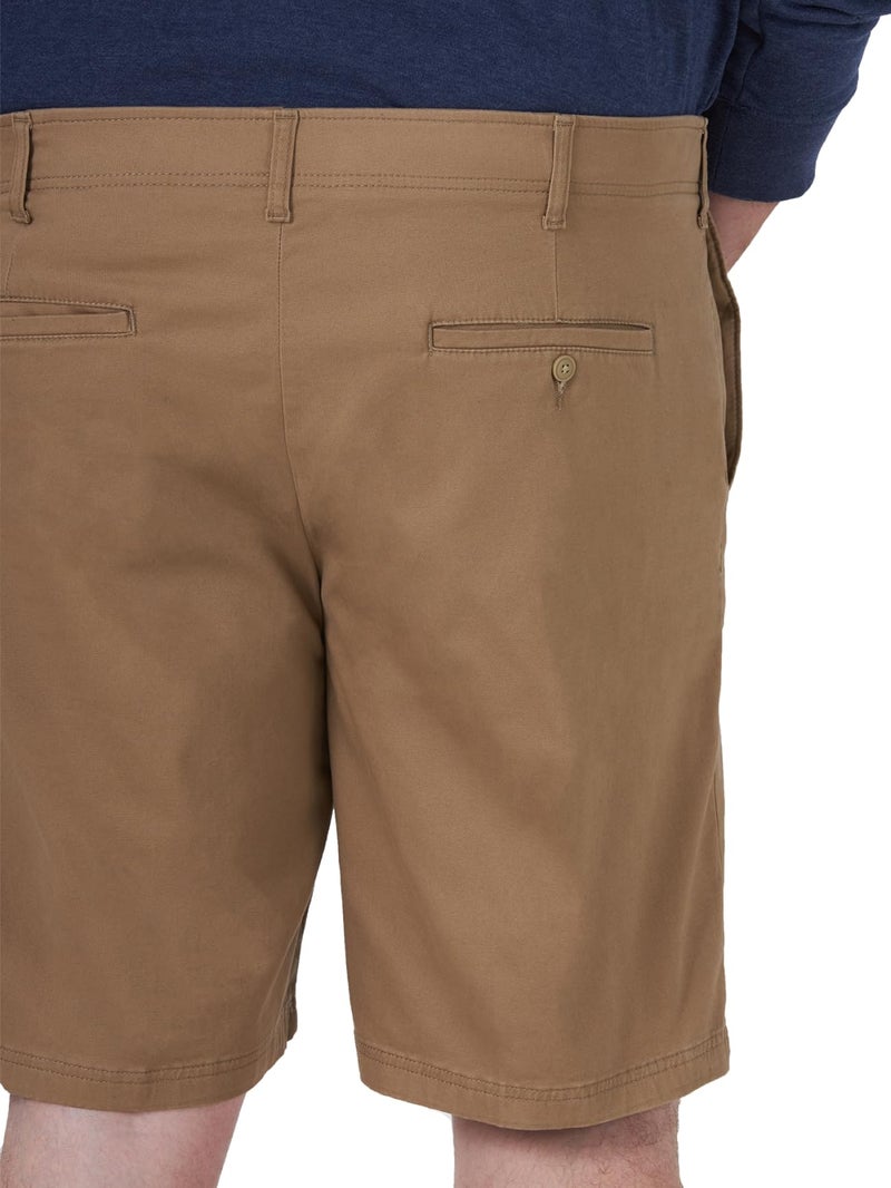 Lee Men's Big & Tall Extreme Motion Flat Front Short, Original Khaki, 44 - Image 2